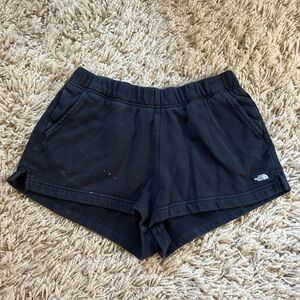 The North Face Black Athletic Shorts with Elastic Waistband